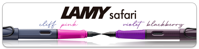 Lamy Safari Cliff pink  -- Violet blackberry