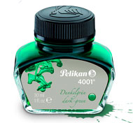 Tintero Pelikan 4001
dark green