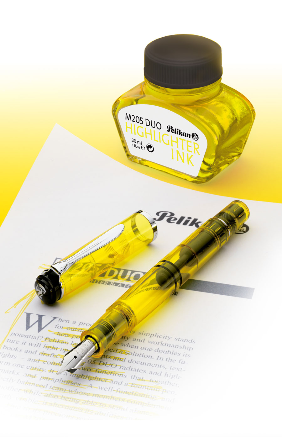 Pelikan M205 DUO Highlighter Yellow 