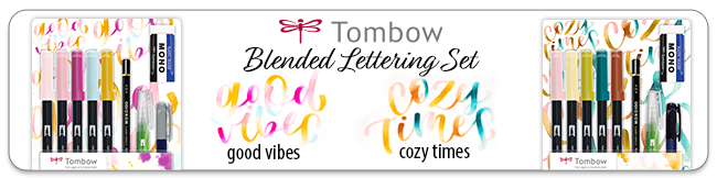 Tombow Blended Lettering Set Good Vibes
