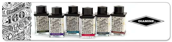 Tinteros Diamine - 160 aniversario -