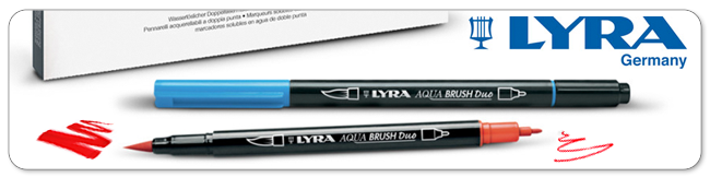 Rotuladores LYRA aqua brush duo