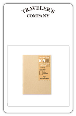 Traveler´s Company
009 Kraft Paper Notebook 