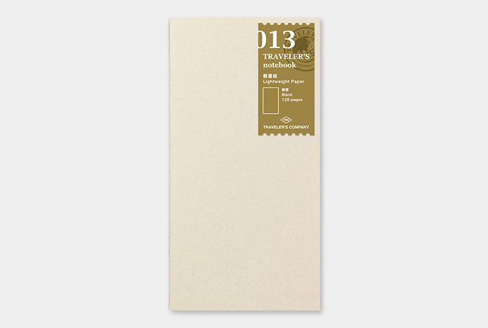 Traveler's Company 013 Lightweight Paper Notebook