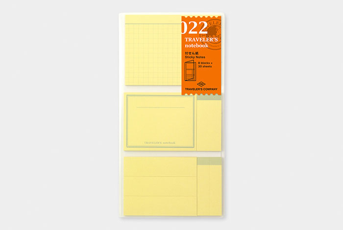 Traveler's Company 022 Sticky Notes 