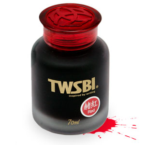 Tintero Twsbi red 70ml